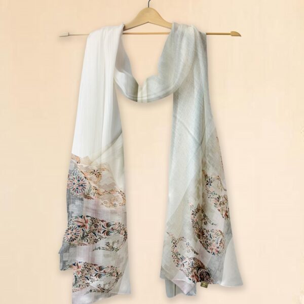 Handwork Off White Stole