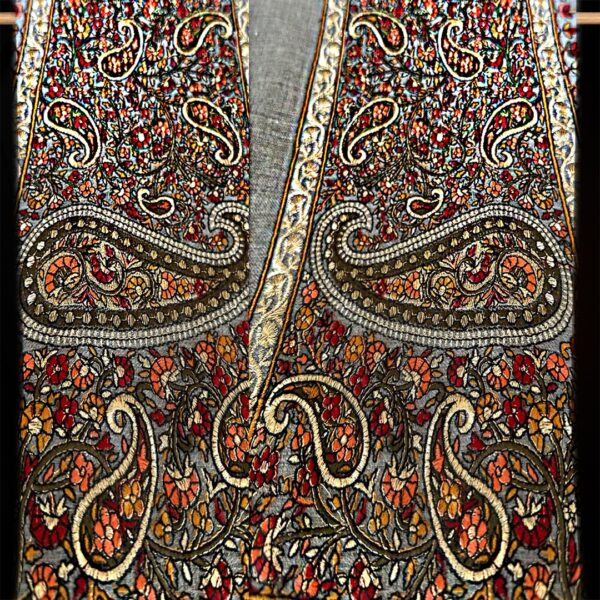 Sozni Paisley Pashmina Shawl