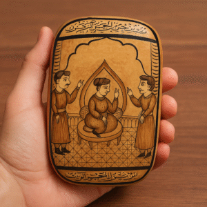 Mughal Paper Mâché Miniature Box