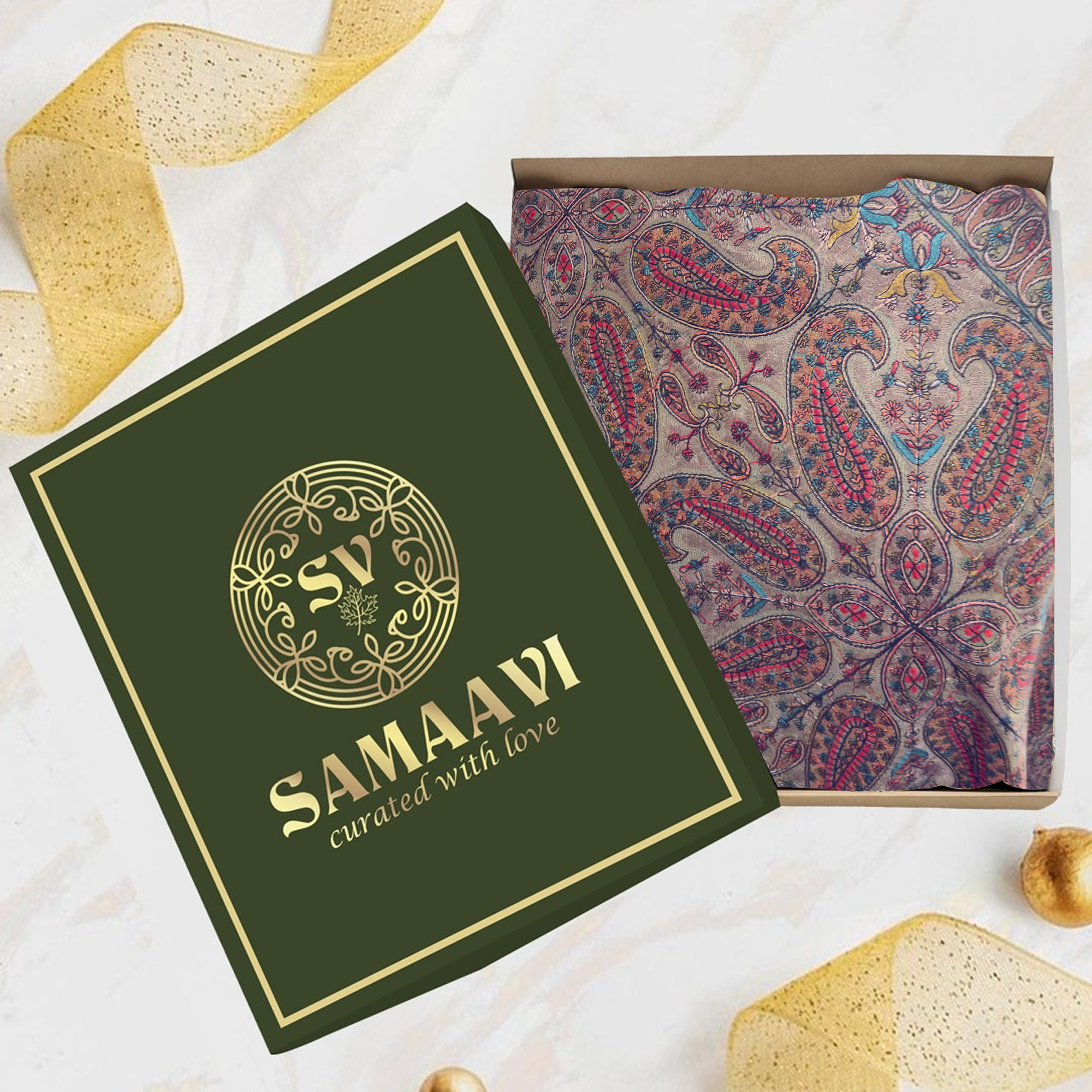 Paisley Pashmina Shawl