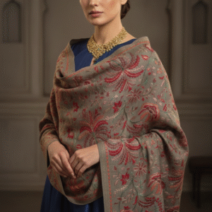 Hand Embroidered Pashmina Shawl