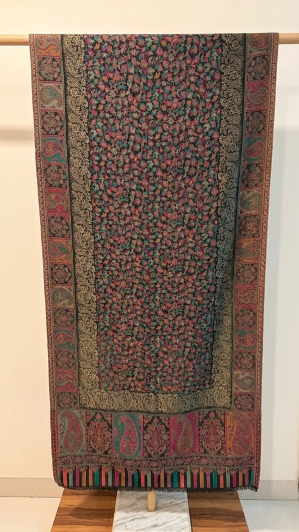 Multicolor Floral Pashmina Shawl