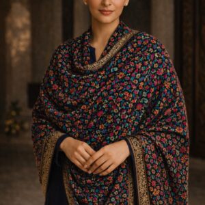 Multicolor Floral Pashmina Shawl